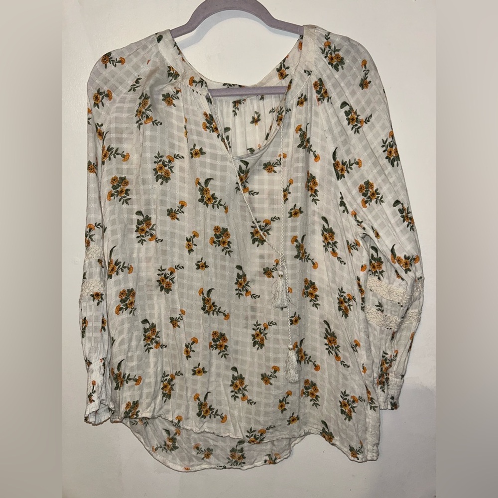 Floral blouse